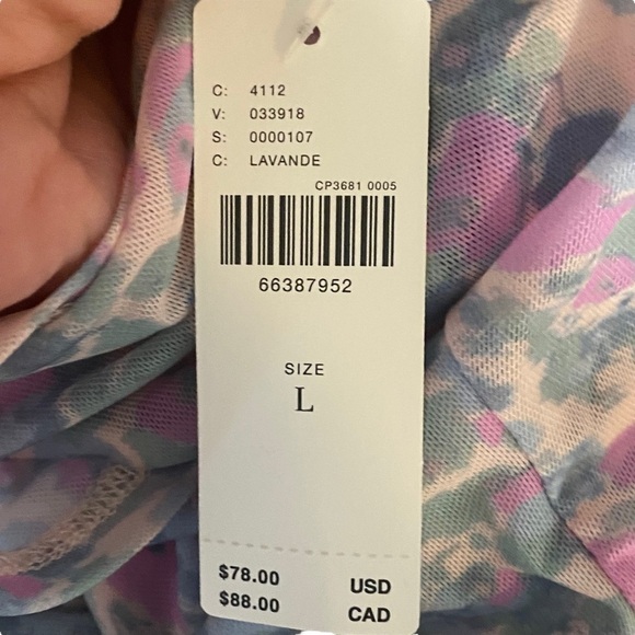 NWT Anthropologie mesh turtleneck size L - Picture 7 of 10